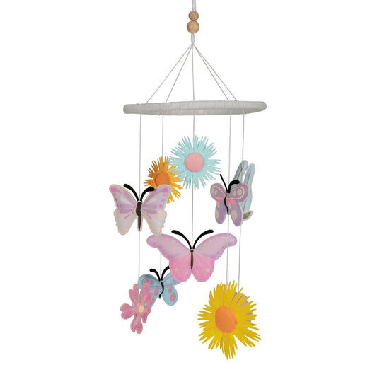 Butterfly Garden Crib Mobile