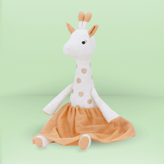  Bella Cotton Giraffe Rag doll