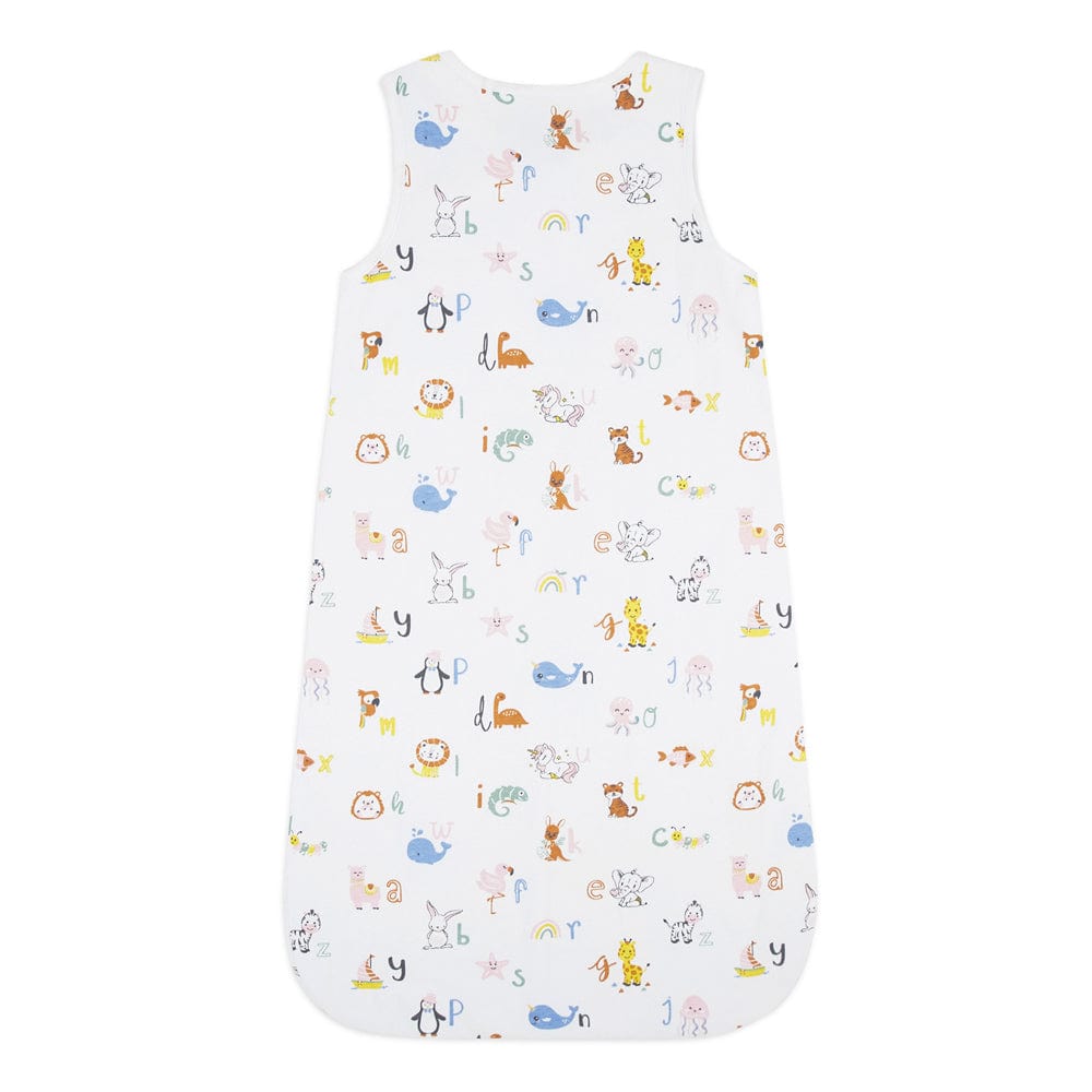 Dreamsack Cotton Sleep Sack, Quilted Layer, Size (6+ months), TOG 1.5, Alphabet