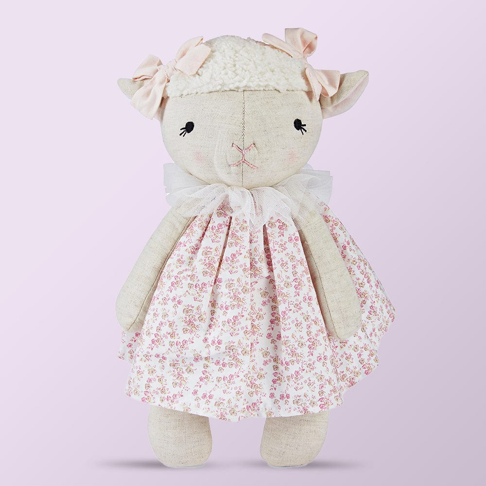 Woolly Cotton Lamb Rag doll