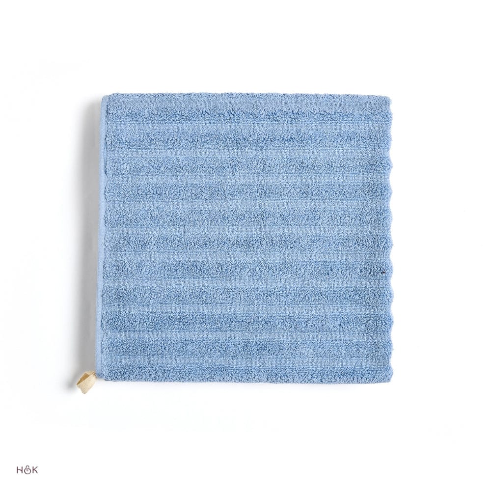 100% Cotton Allure Zero Twist Bath Towel- Pack Of 2 - (Beige, Dusty Blue)