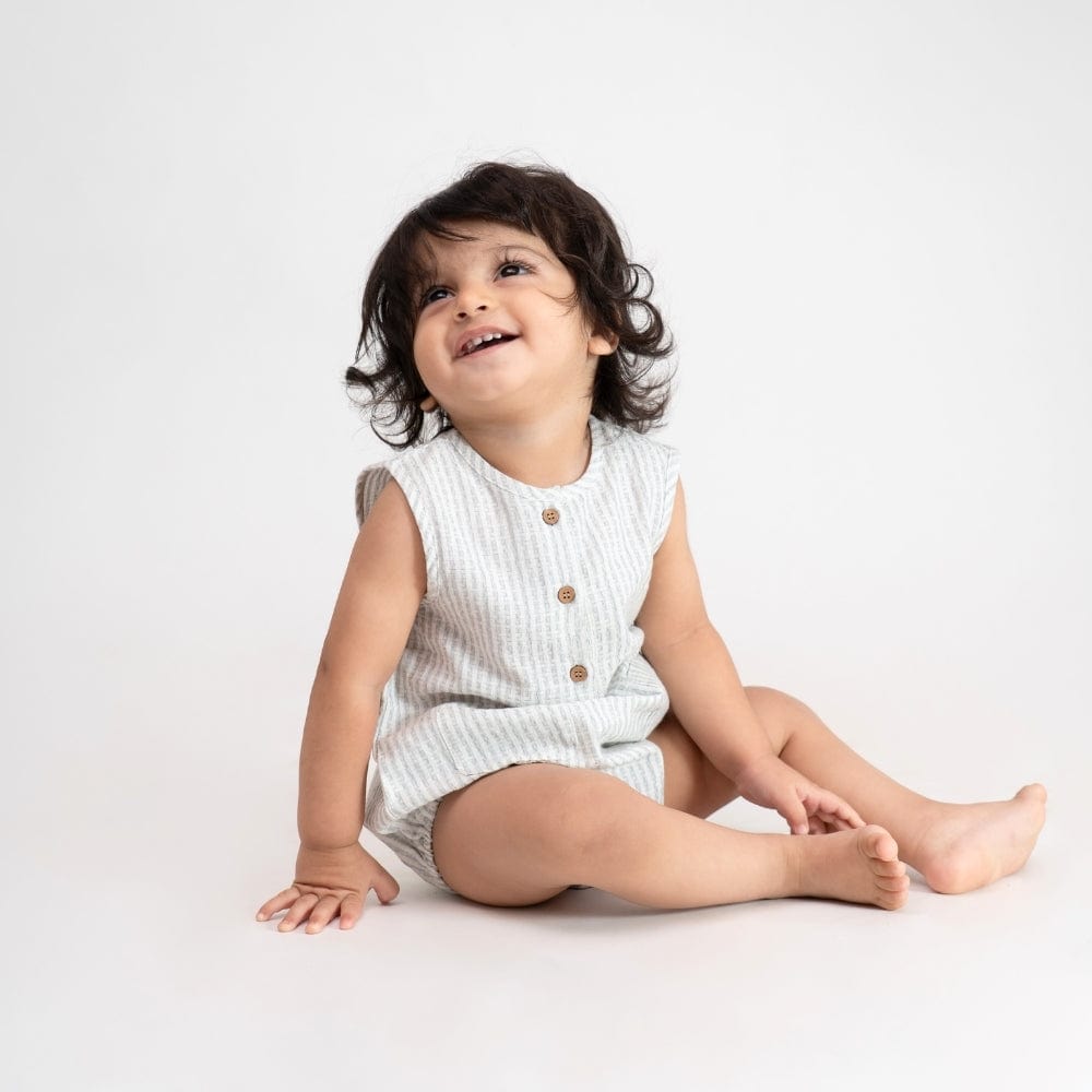 Baby Stripes Cotton Rompe