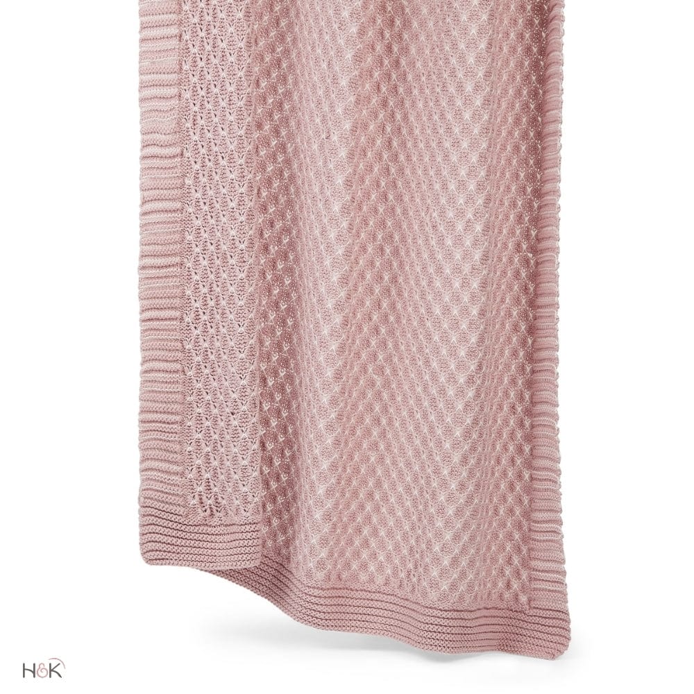 Baby Blossom Cotton Knitted All Season AC Blanket with a toy - Blanket | haus & kinder