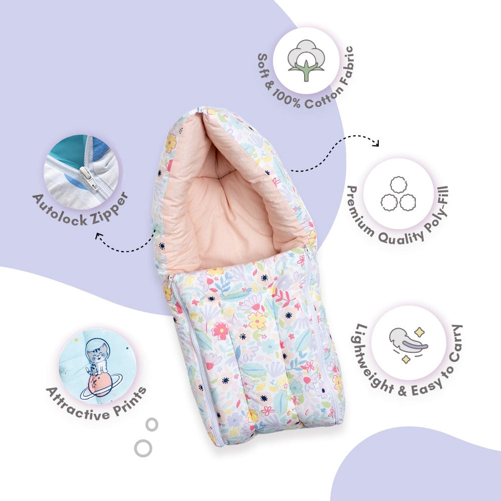 Cotton Carrier Nest / sleeping bag, ( Newborn - 3 Months)