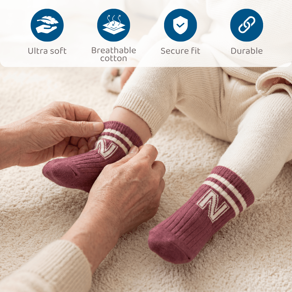 Nifty Trio Socks Pack of 3 | 1-3Years & 3-5Years - kids socks | haus & kinder