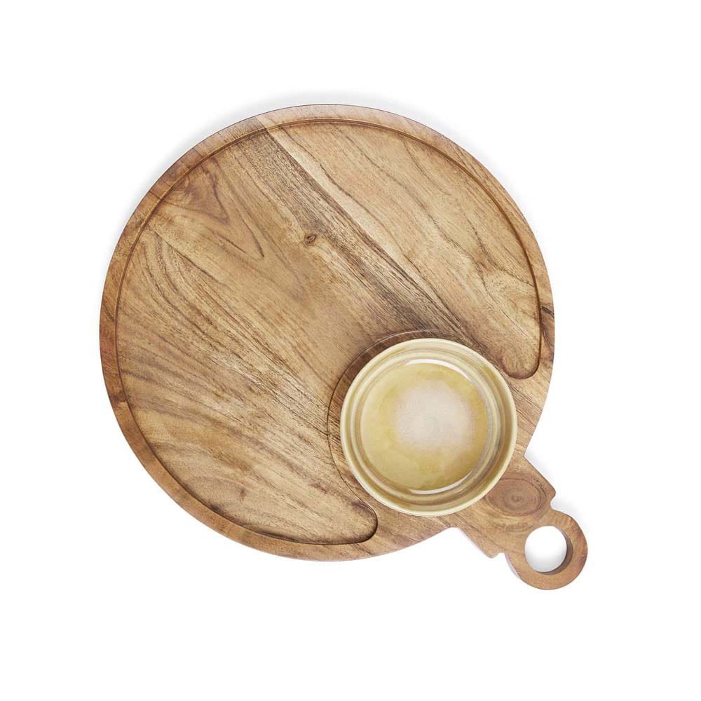 Color me Red Chip & Dip Platter - Chip and Dip board | haus & kinder