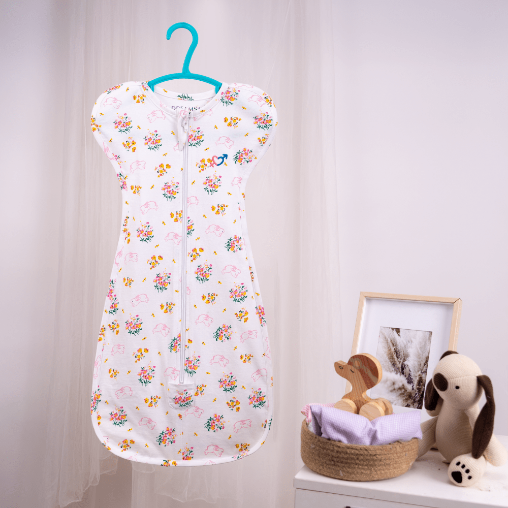 H&K Dreamsack Snug Swaddle, Magical Garden. Size (0-3months) Pack of 2