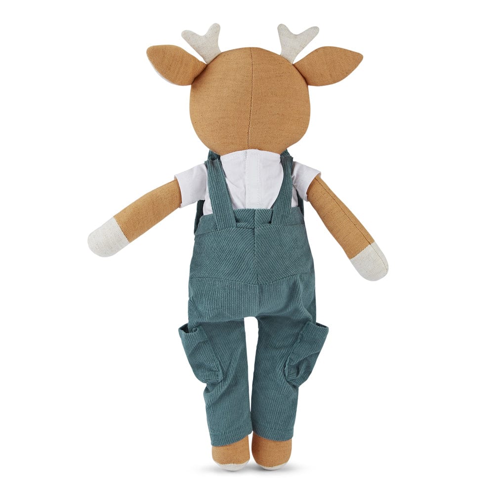 Noah & Sophia Cotton Woodland Deer Rag doll