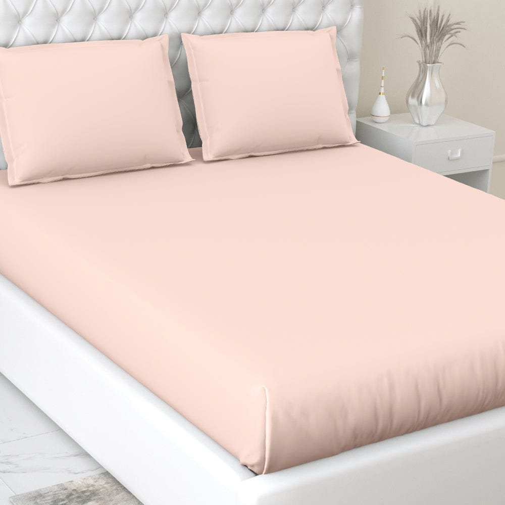 Blush 100% Cotton Bedsheet, 300 TC