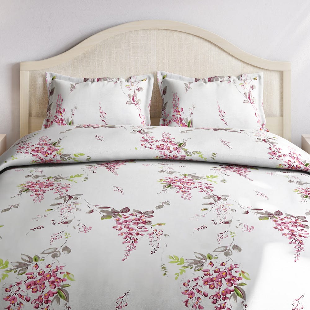 Garden Floral Magic 100% Cotton Double Bed Size,186 TC