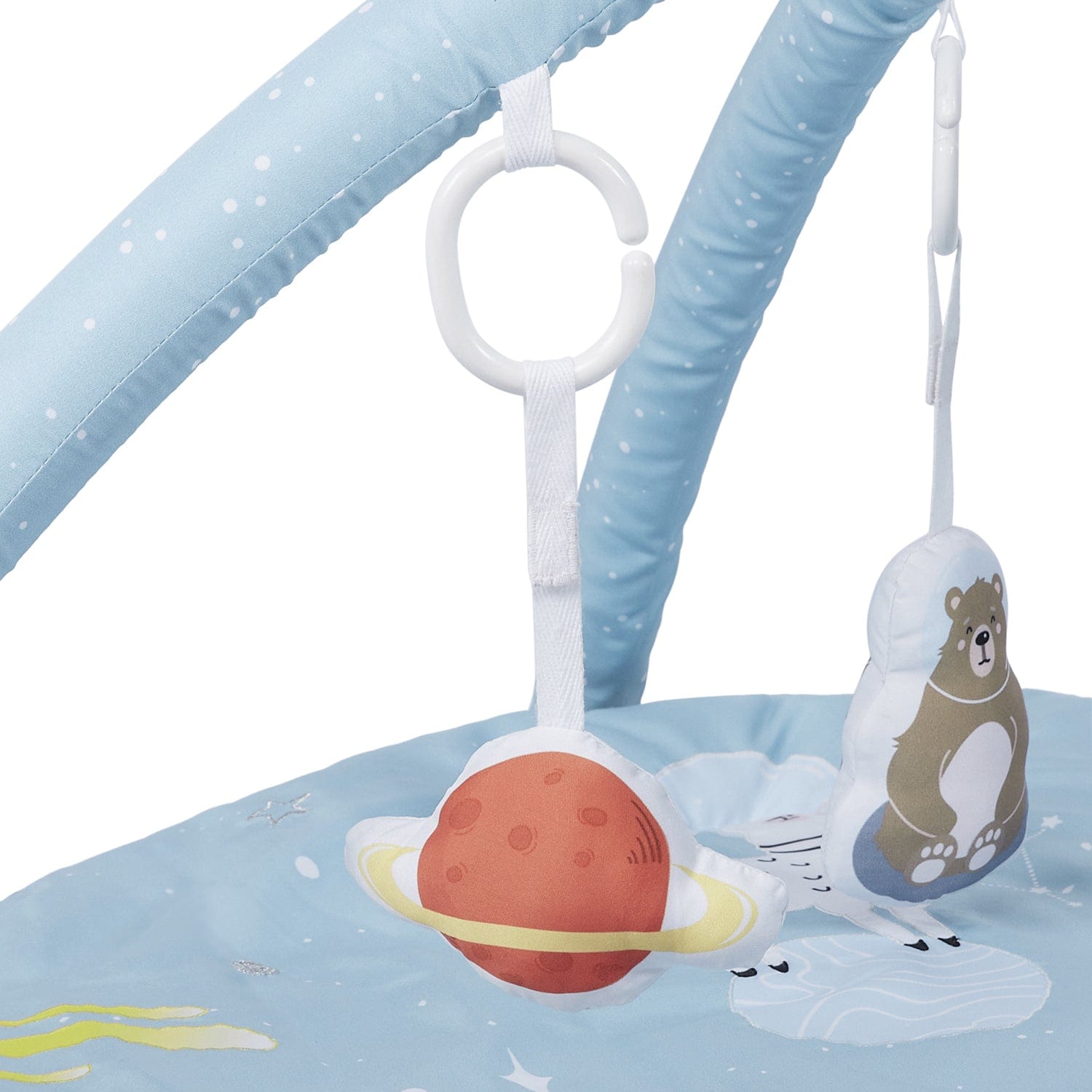 Jungle Party Baby Activity Gym with set of 4 rattles