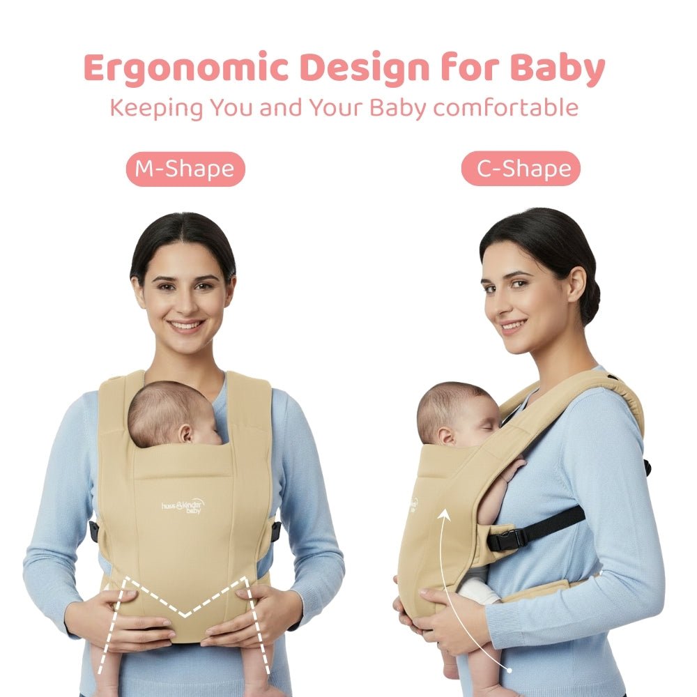 Beige Enlace Baby Carrier 0 - 18 months - Baby Carrier | haus & kinder