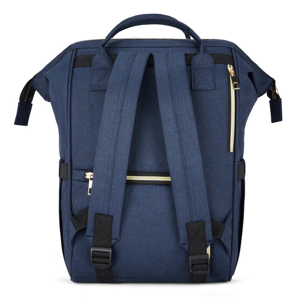 Chic Diaper Bag Backpack (Capacity - 20L) , Navy