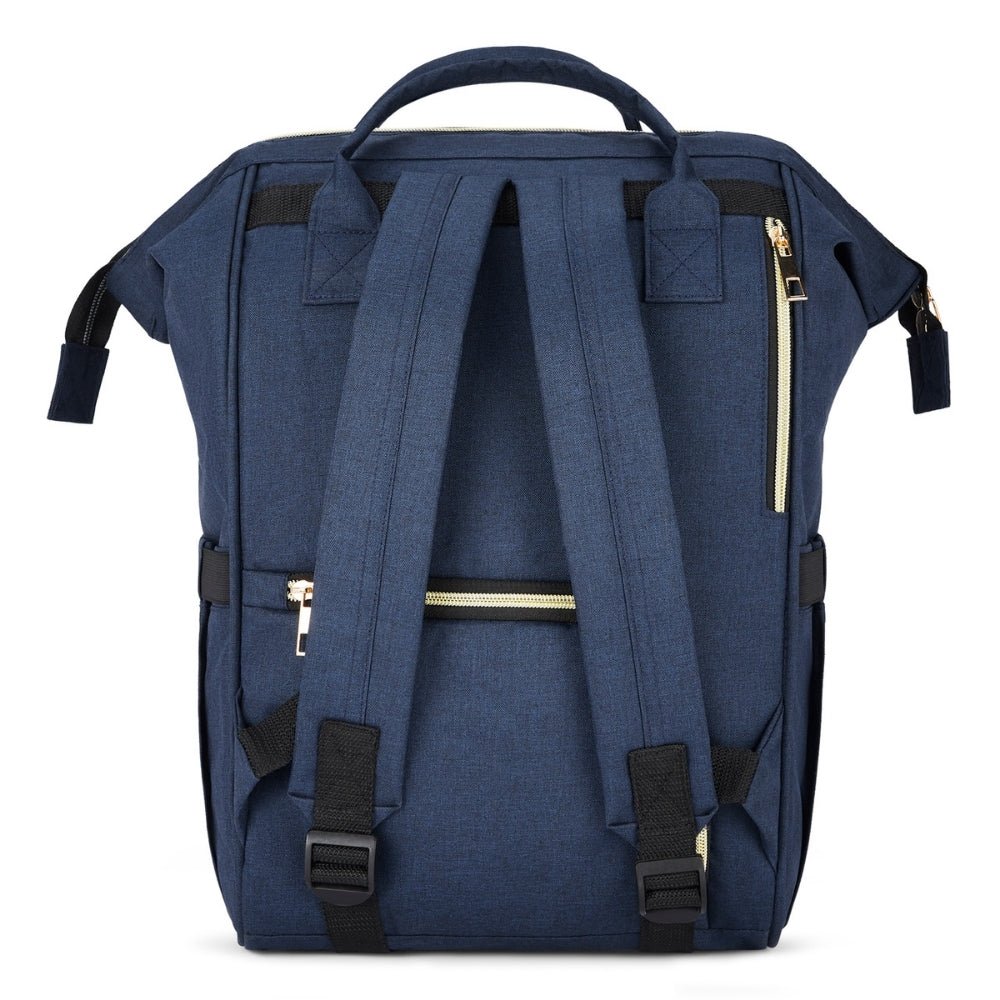 Navy Chic Diaper Bag Backpack (Capacity - 20L) - Diaper Bag | haus & kinder