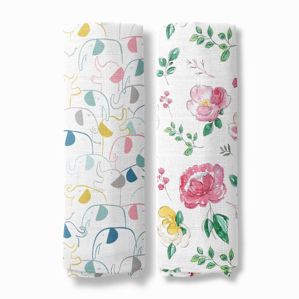 Muslin Swaddles Pack of 2