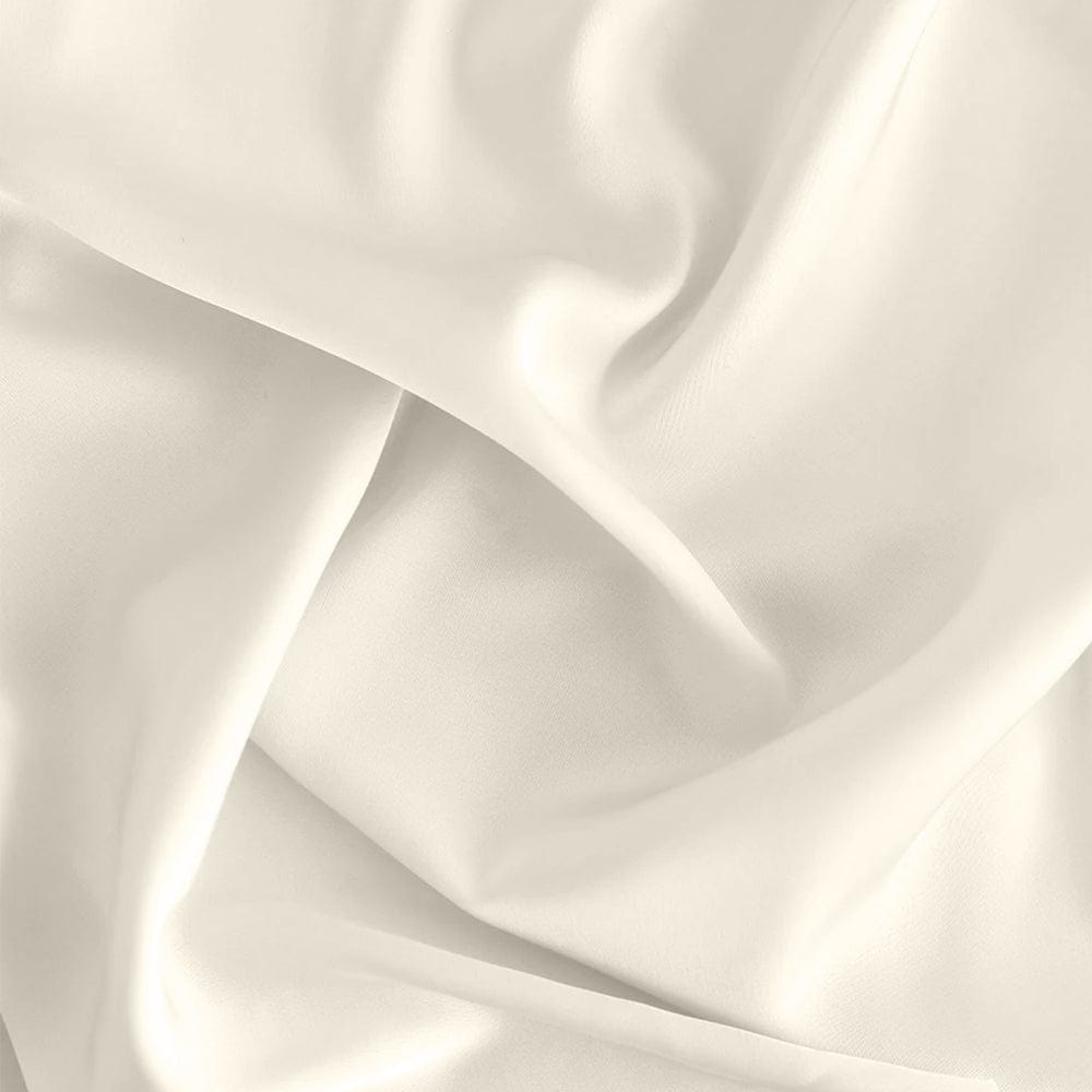 Ivory 100% Cotton Bedsheet, 300 TC