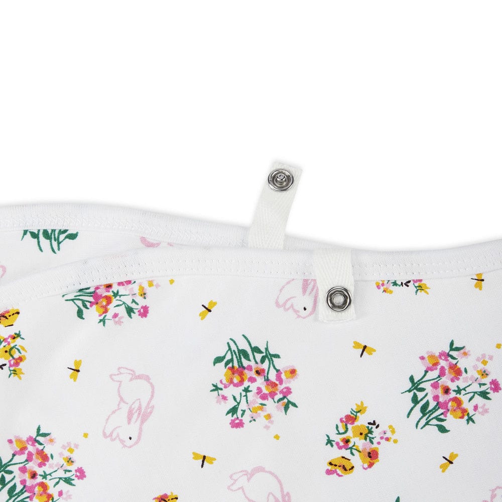 Safari Blossom : Pack of 2 burp cloth