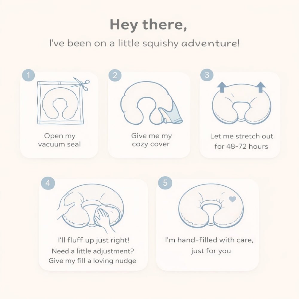 Vitamin Sea 100% Cotton Multipurpose Feeding/Nursing pillow - Feeding Pillow | haus & kinder