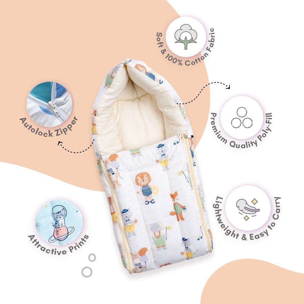 Cotton Carrier Nest / sleeping bag, ( Newborn - 3 Months)