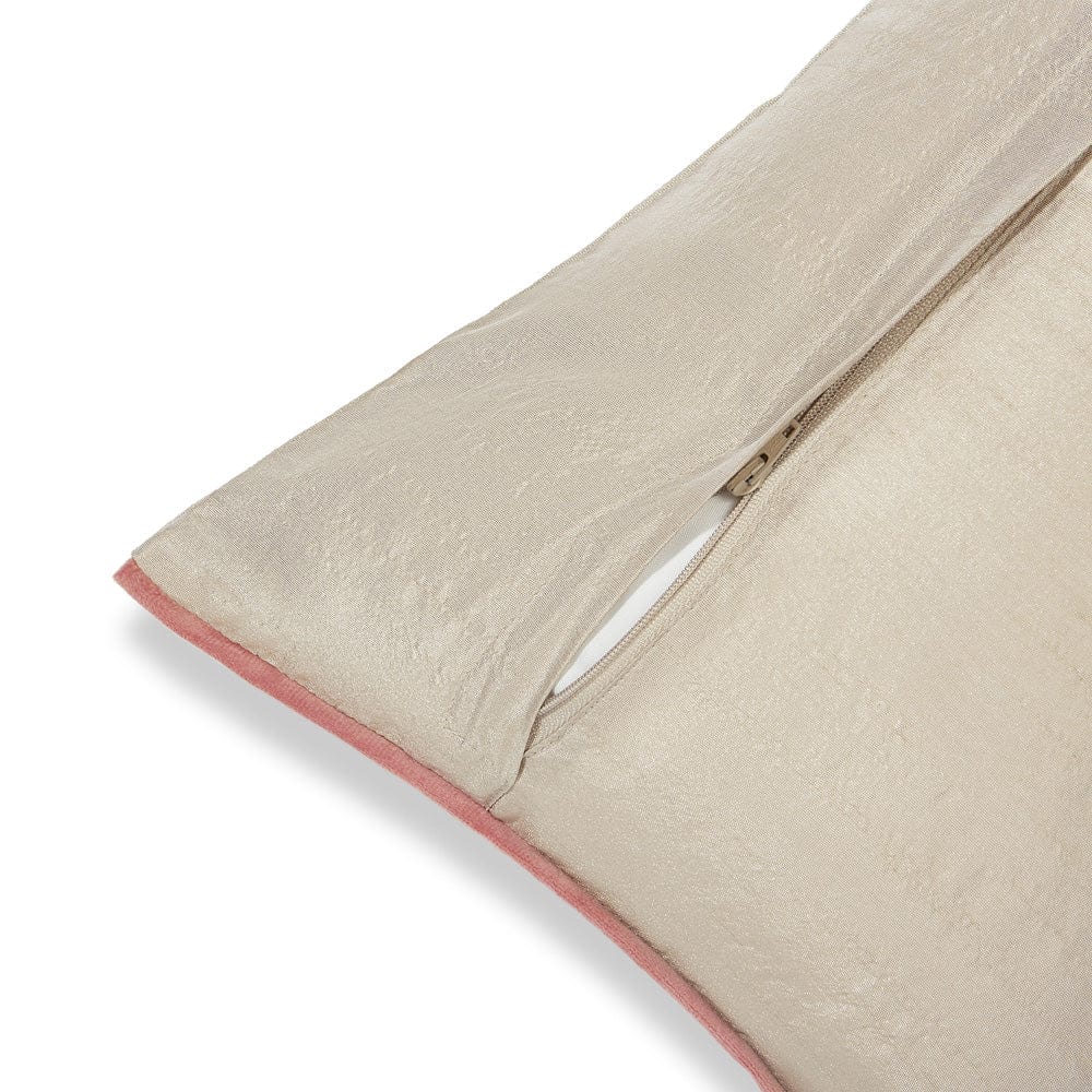 Embroidered Decorative Cushion Cover, Blush Blooms Wildflower - Cushion Covers | haus & kinder