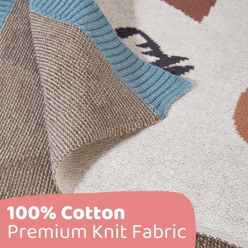 ABC Cotton Knitted All Season AC Blanket - Blanket | haus & kinder