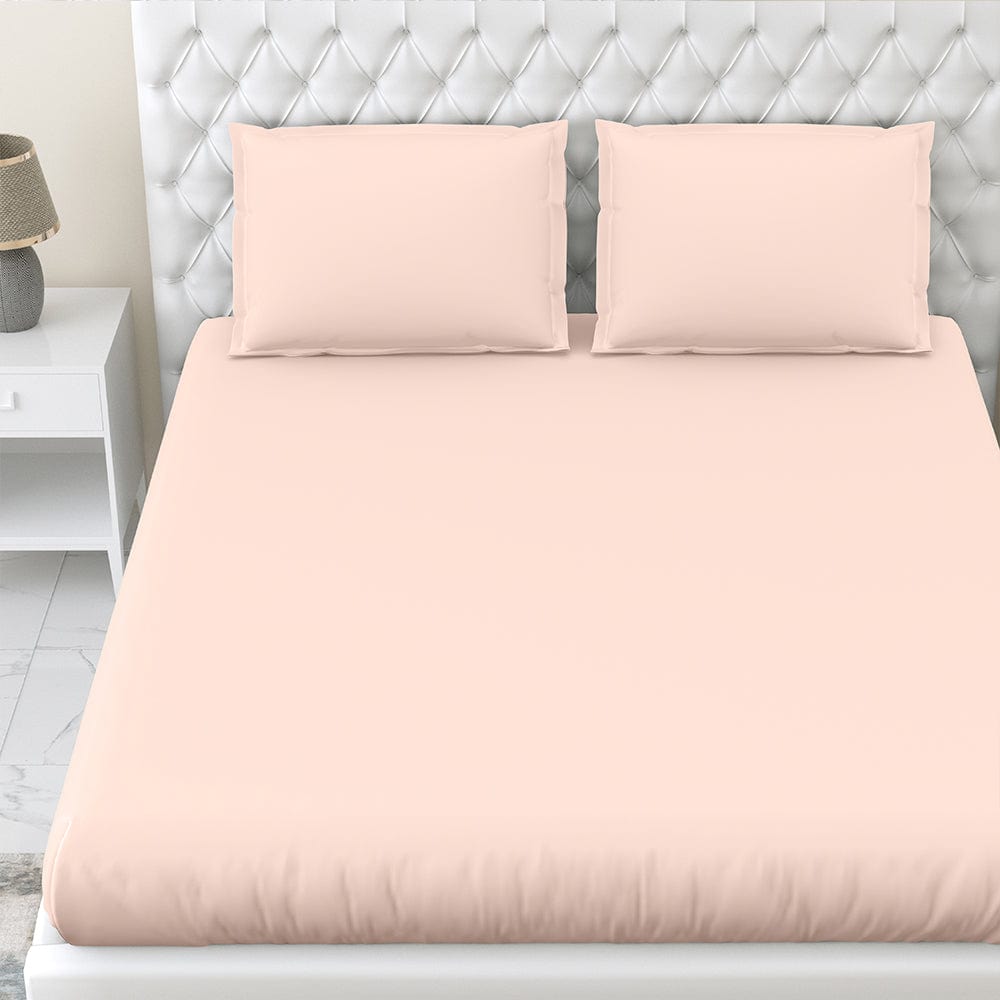 Blush 100% Cotton Bedsheet, 300 TC