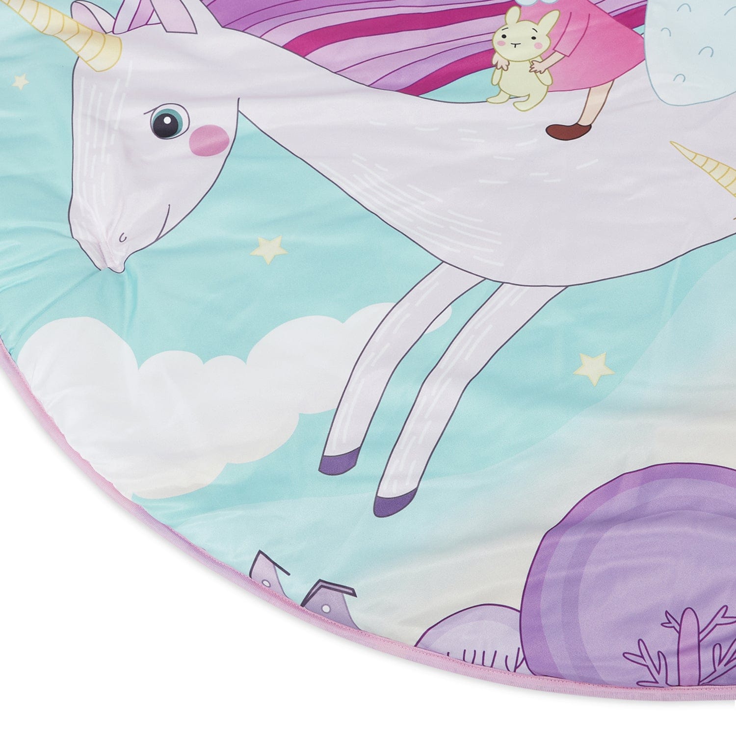 Unicorn Baby Activity Gym with set of 4 rattles