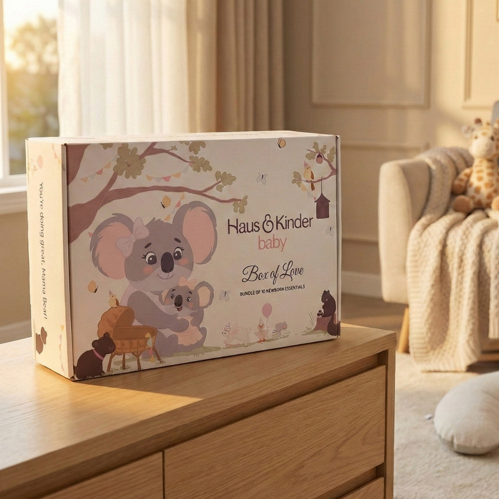 Box Of Love Baby Essentials I Perfect Baby Shower Gift Pack I – Jungle Joy Edit (Pack of 10)