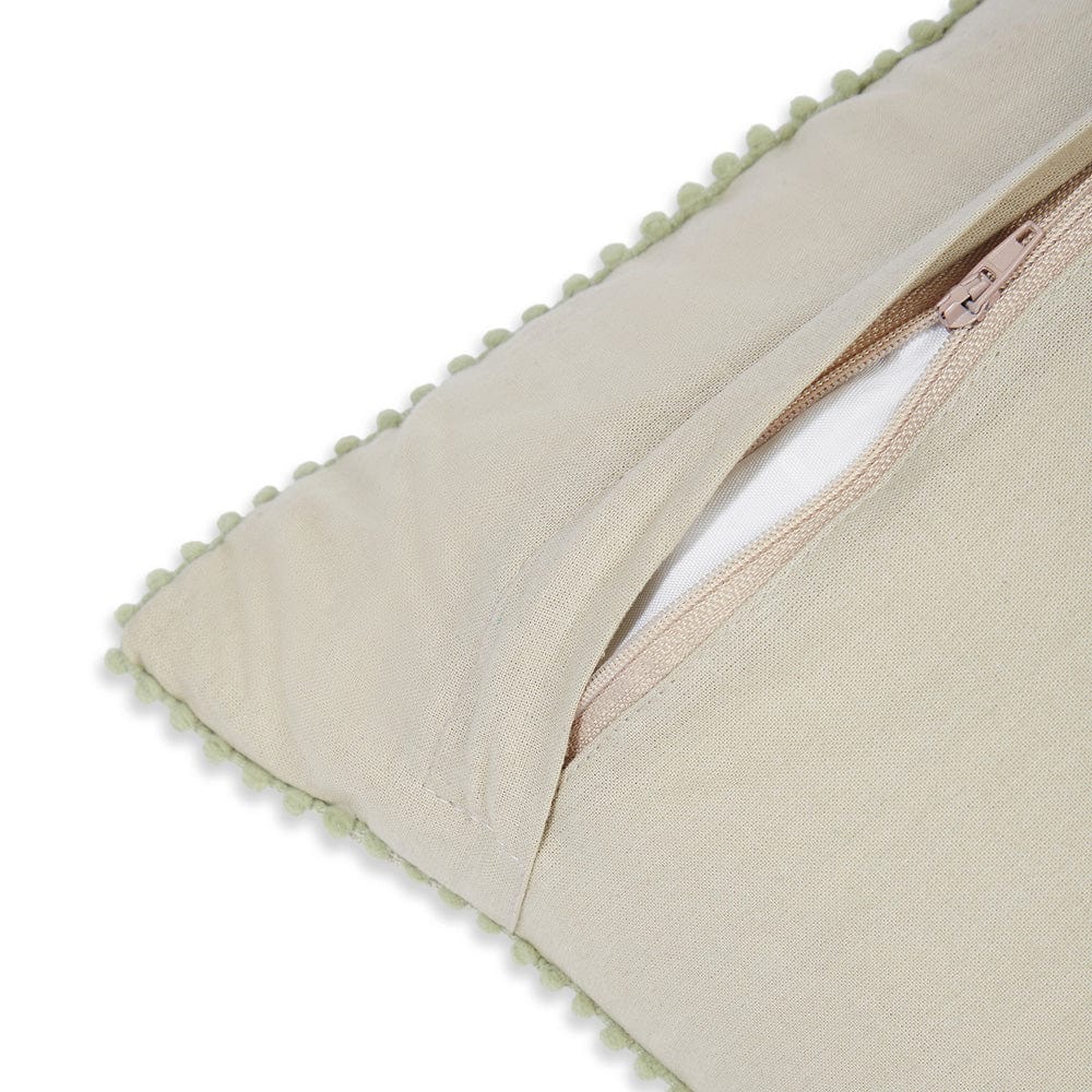 Embroidered Decorative Cushion Cover, Bloomscape