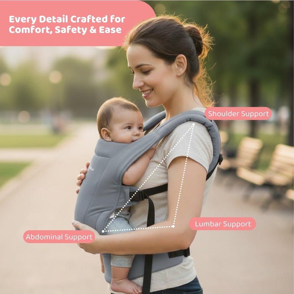 Grey Enlace Baby Carrier 0- 18 months - Baby Carrier | haus & kinder