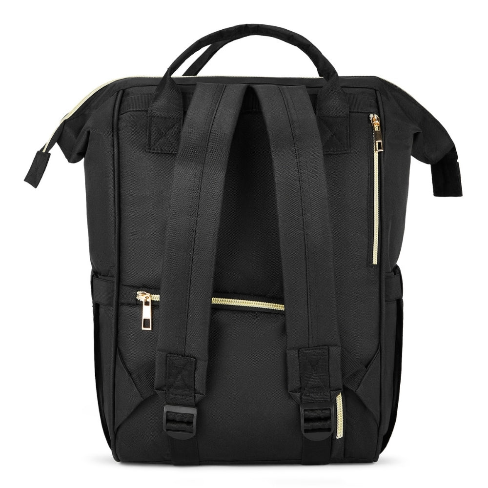 Chic Diaper Bag Backpack (Capacity - 20L) , Black