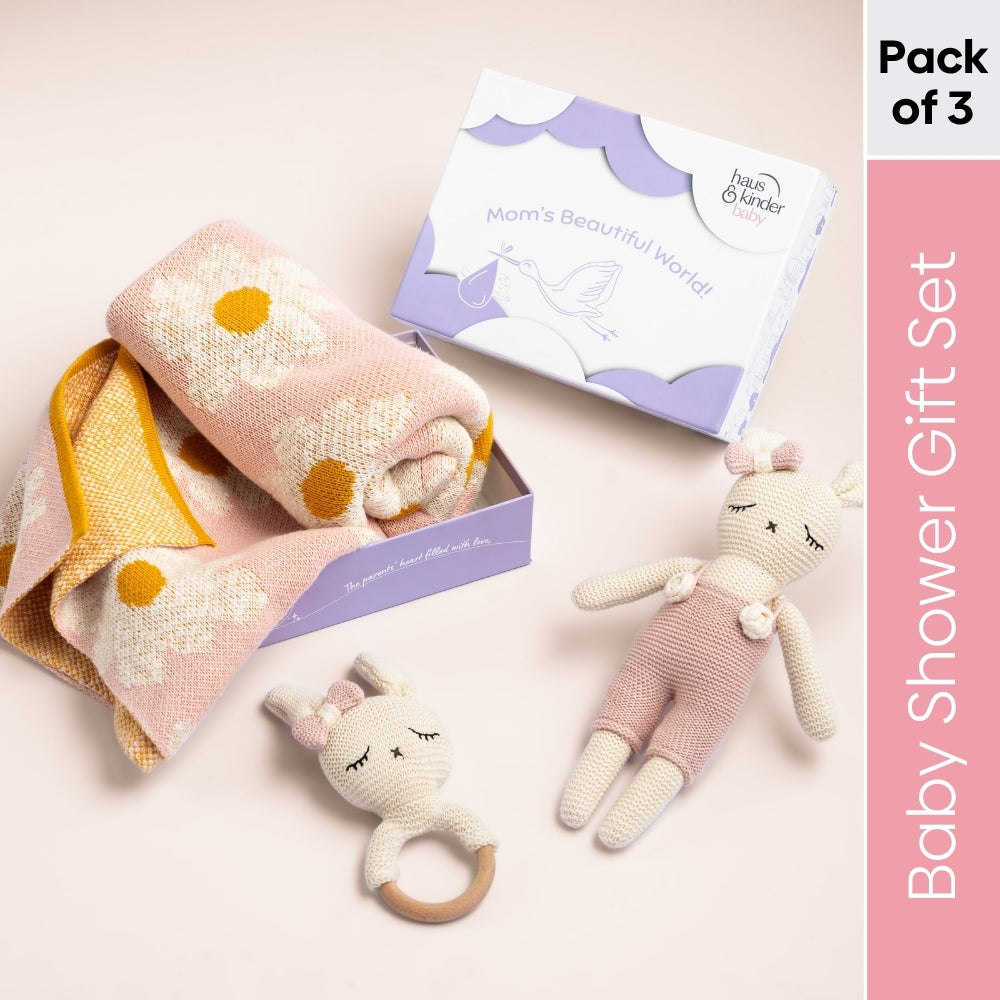 Baby Shower Gift Box Pack of 3: Olly