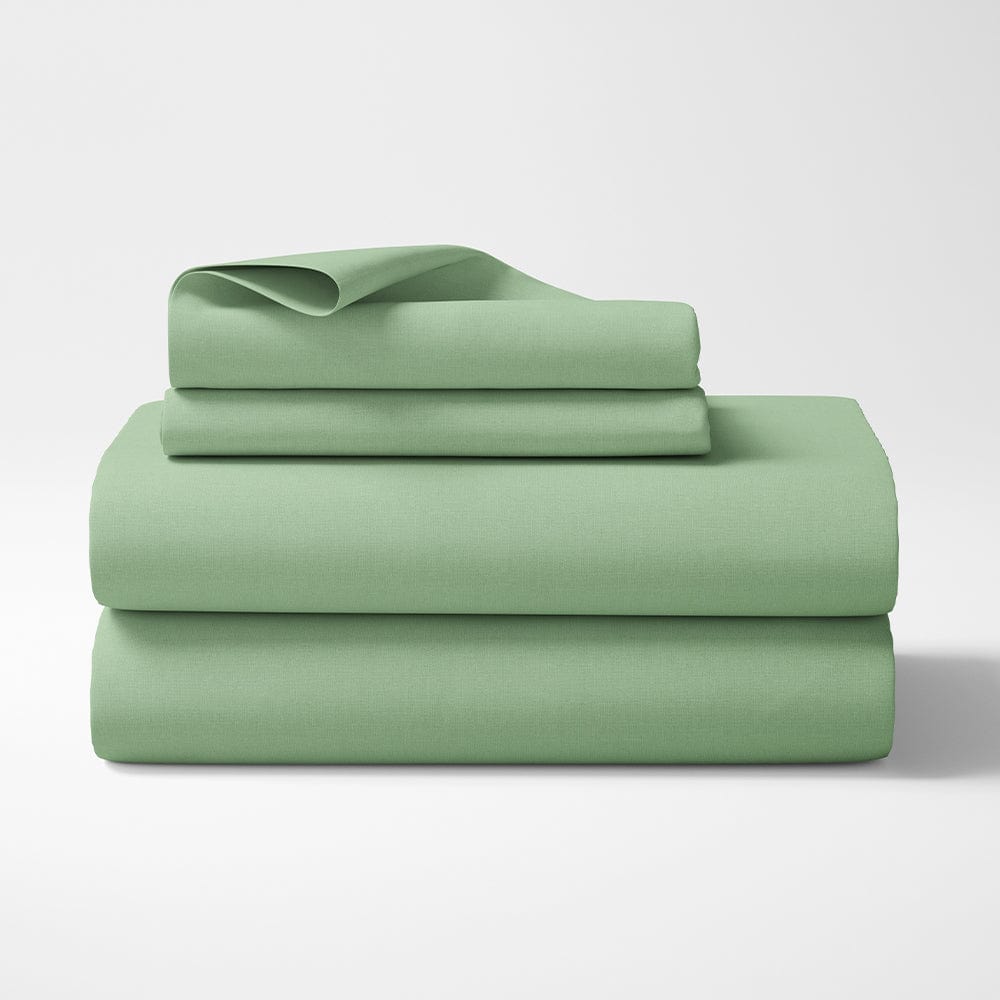 Olive 100% Cotton Bedsheet, 300 TC