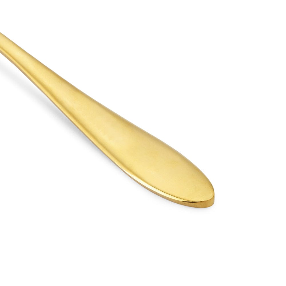 Stardust Champagne Gold stainless steel dinner fork, set of 4