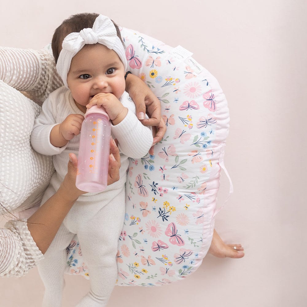 Butterfly Garden 100% Cotton Multipurpose Feeding/Nursing pillow