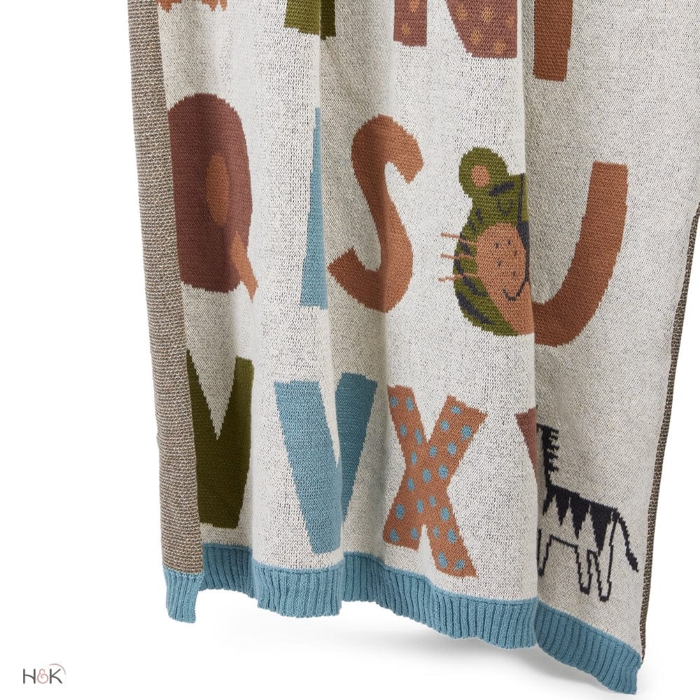 ABC Cotton Knitted All Season AC Blanket - Blanket | haus & kinder