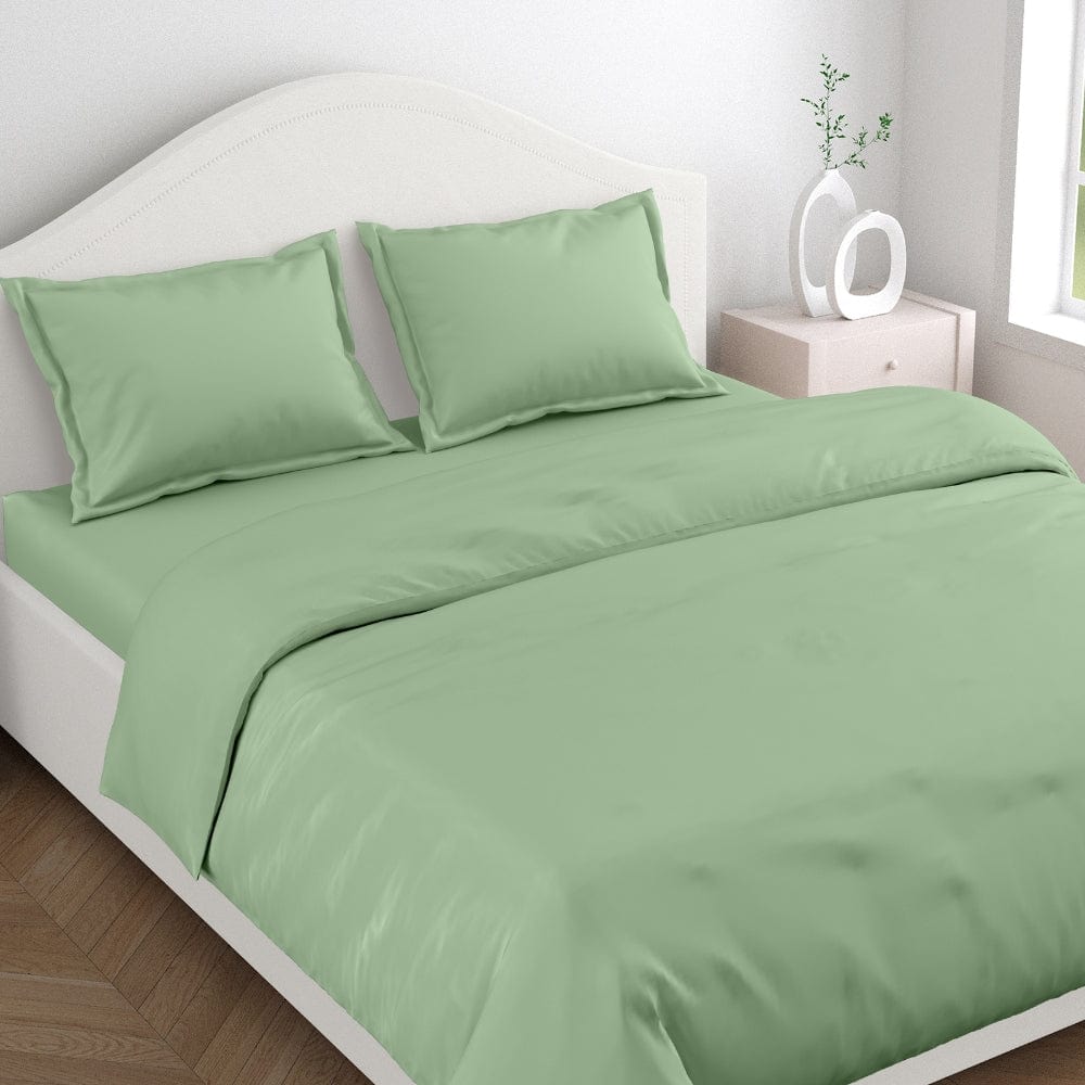 Olive 100% Cotton Bedsheet, 300 TC