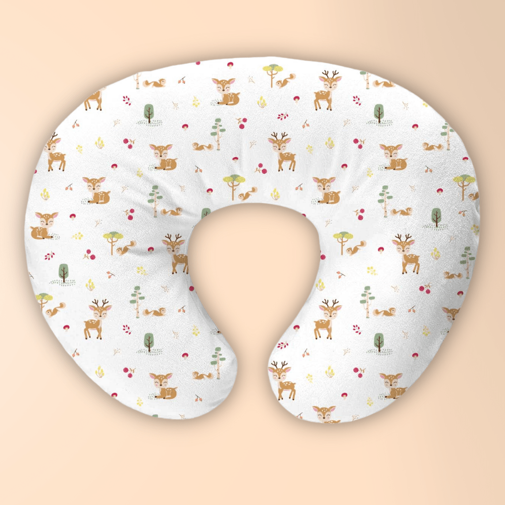 Whimsical Woodland 100% Cotton Multipurpose Feeding/Nursing pillow