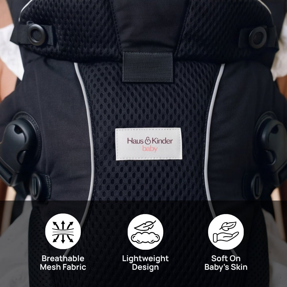 Kangaroo Nest 2-1 Baby Carrier, (6–36 Month) - 2 in 1 Baby Carrier | haus & kinder