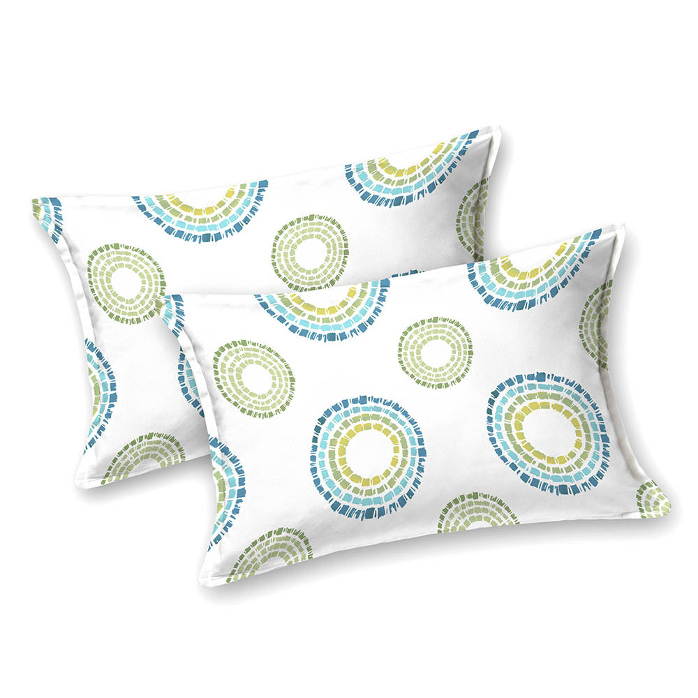 Radiant Circle 100% Cotton King Fitted Bedsheet, 144 TC