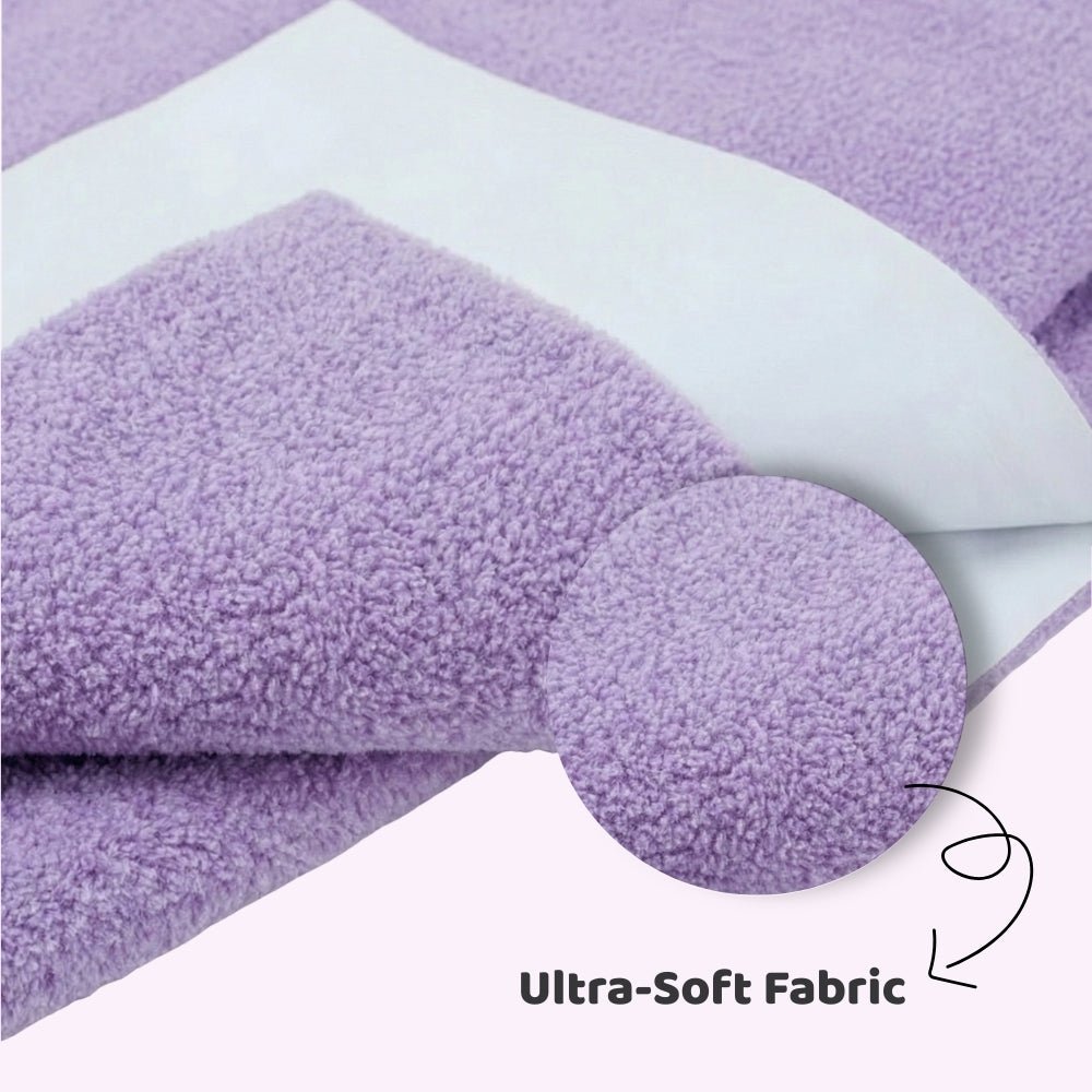 Waterproof Quick Dry Sheet for Baby, Lilac & Pink, Pack of 2 - | haus & kinder