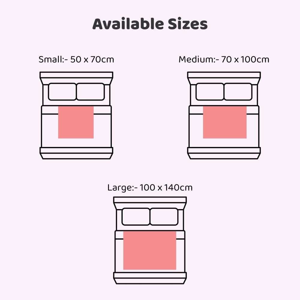 Waterproof Quick Dry Sheet for Baby, Lilac & Pink, Pack of 2 - | haus & kinder