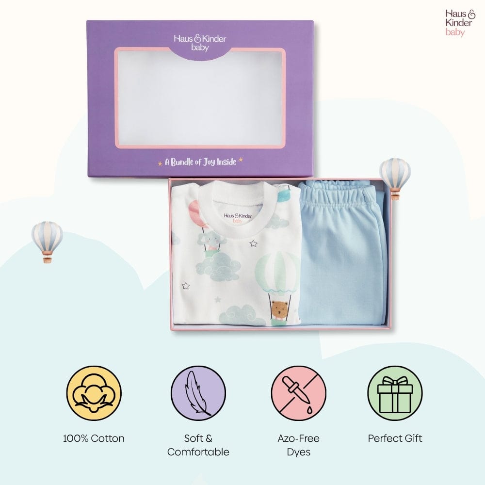 Hot Air Ballon Apparel Set- Pack of 5