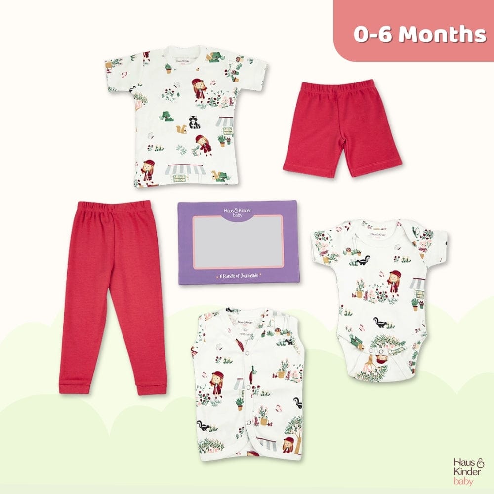 Scarlet in the Garden Apparel set- Pack of 5