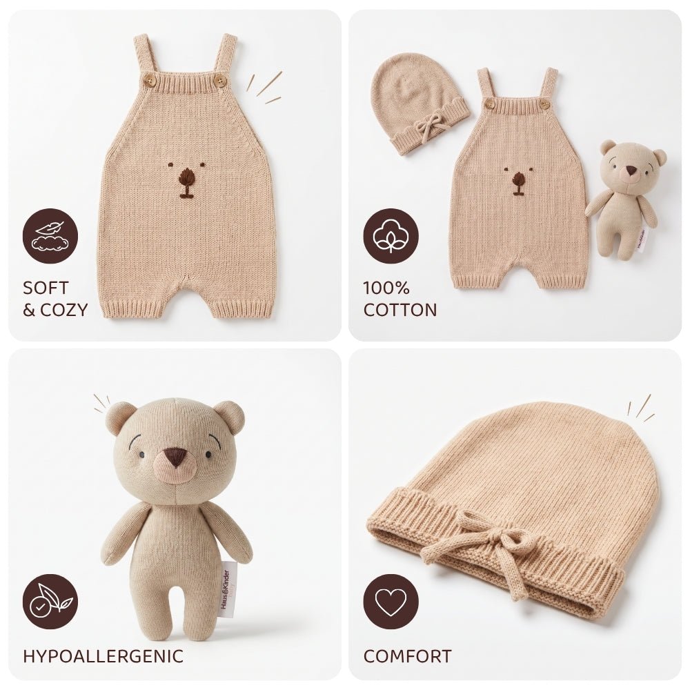 Homecoming Gift Box – Little Bear Newborn Set (0–6M) - Gift Box | haus & kinder