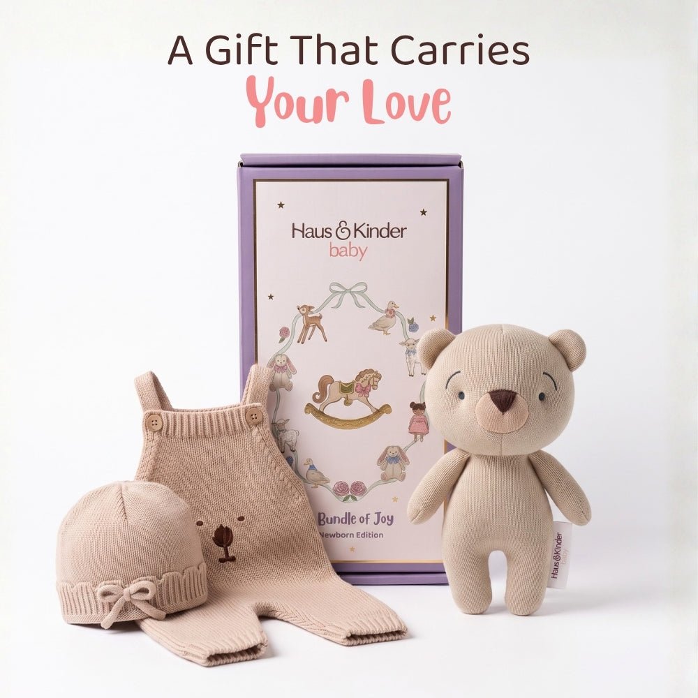Homecoming Gift Box – Little Bear Newborn Set (0–6M) - Gift Box | haus & kinder