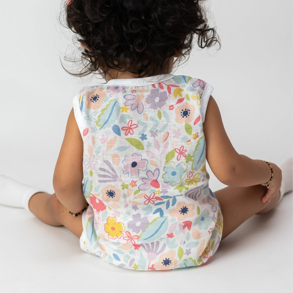 Breeze Baby Vests and nappies set- Blooming child