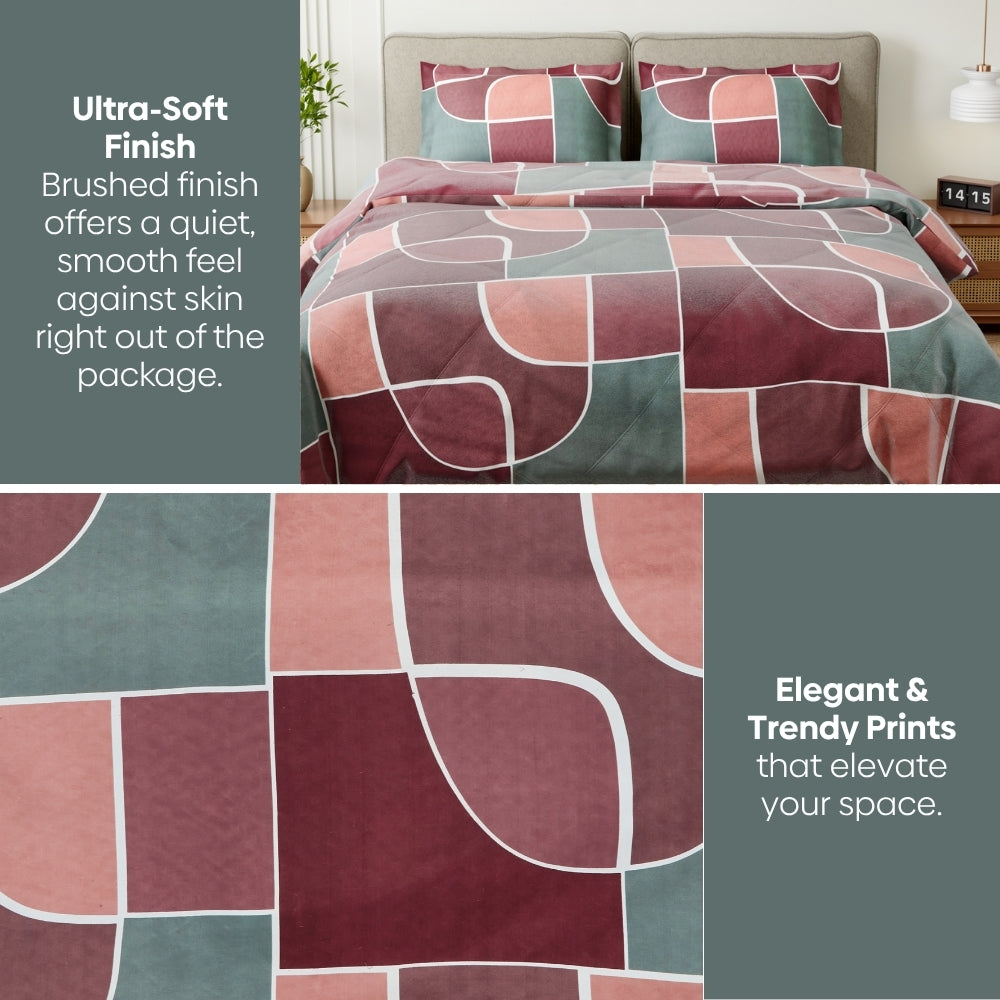 Mosaic Muse Bed in a Bag, Pack of 4