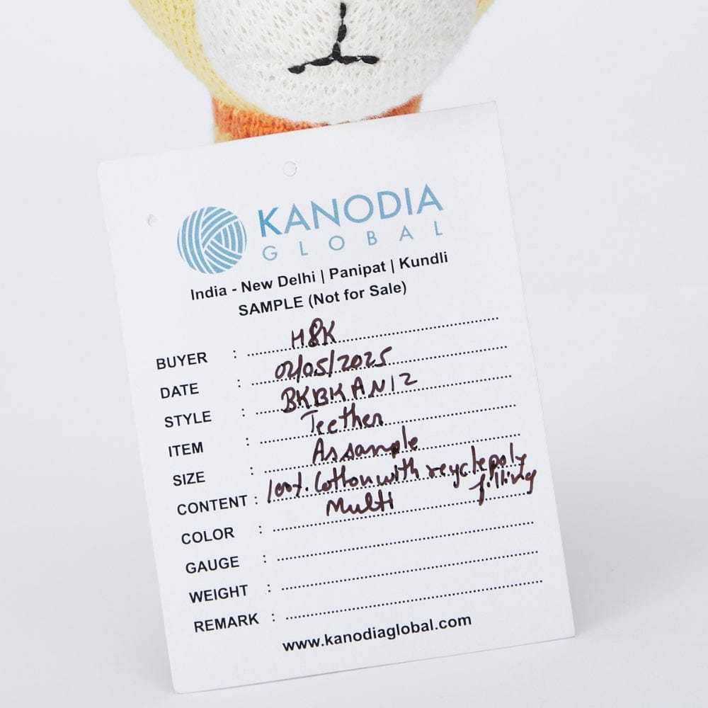 Rattle- Stretchy, Yellow