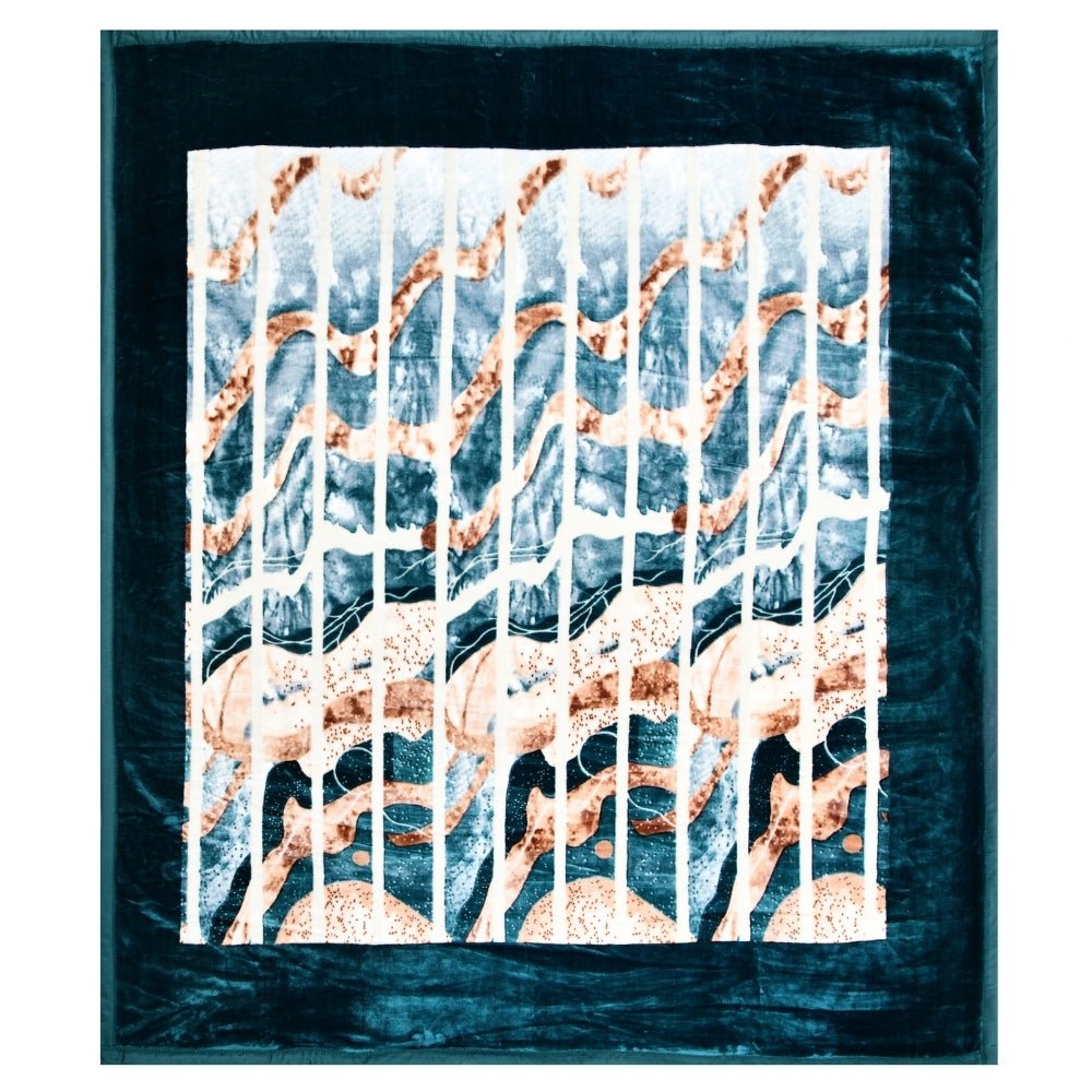 Soft Embrace Cloudy Printed Blanket, Ocean Drift - Cloudy Blanket | haus & kinder
